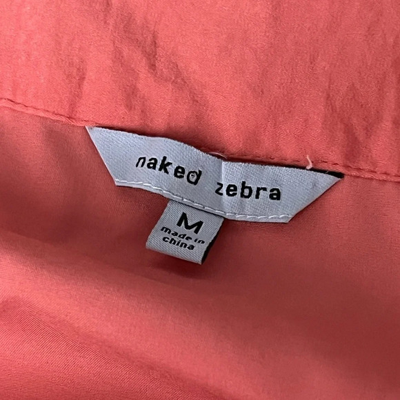 St Bernard Naked Zebra Faux Wrap Mini Skirt Ruffle Hem Beach Boho Peasent Beach - Picture 8 of 9